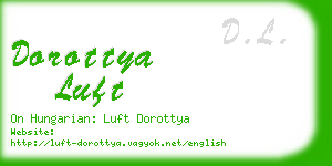 dorottya luft business card